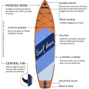 پدل برد یازده فوت surfwave